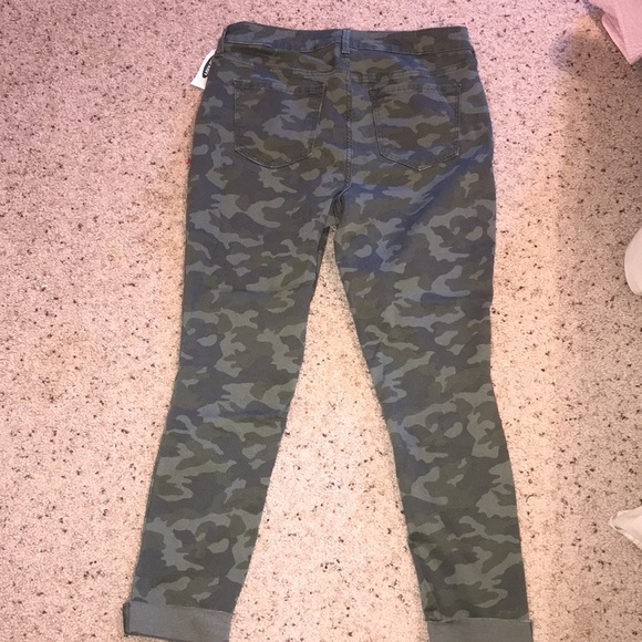 Old Navy rockstar super skinny jeans camo size 10 new with tags - Picture 8 of 11